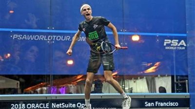 تأهل طارق مؤمن ويثرب عادل لدور الثمانية لبطولة أمريكا المفتوحة للاسكواش