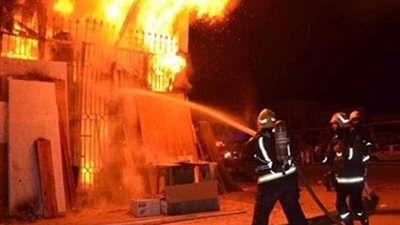 السيطرة على حريق هائل بمزرعة دواجن بالبحيرة