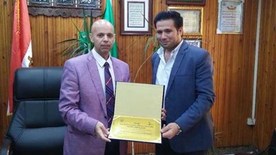 نقابة التمريض بالشرقية وحزب مستقبل وطن يكرمان وكيل وزارة الصحة