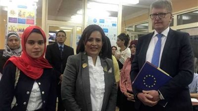 الأمين العام للطفولة والأمومة تستقبل سفير الاتحاد الأوروبي لدى مصر