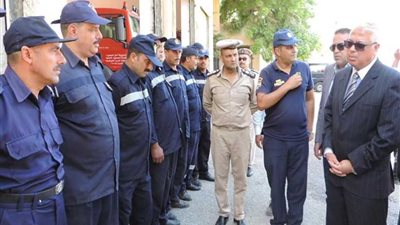مدير أمن البحيرة يتفقد الأماكن الشرطية والأديرة بوادي النطرون