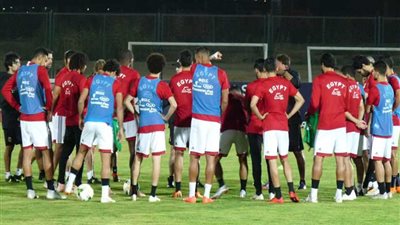 منتخب مصر يواصل تدريباته استعدادًا لسوازيلاند