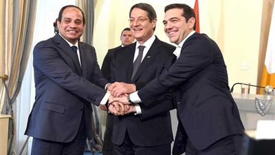 مصر النهاردة يستعرض القمة الثلاثية بين مصر وقبرص واليونان