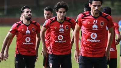 تدريبات استشفائية لأساسيي الأهلي أمام الاتحاد السكندري