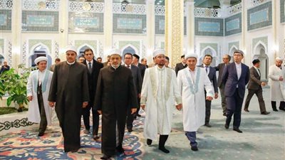 الإمام الأكبر يغادر كازاخستان متوجهًا إلى أوزبكستان