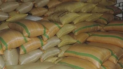 ضبط 38 طن أرز شعير في حملة تموينية بالبحيرة
