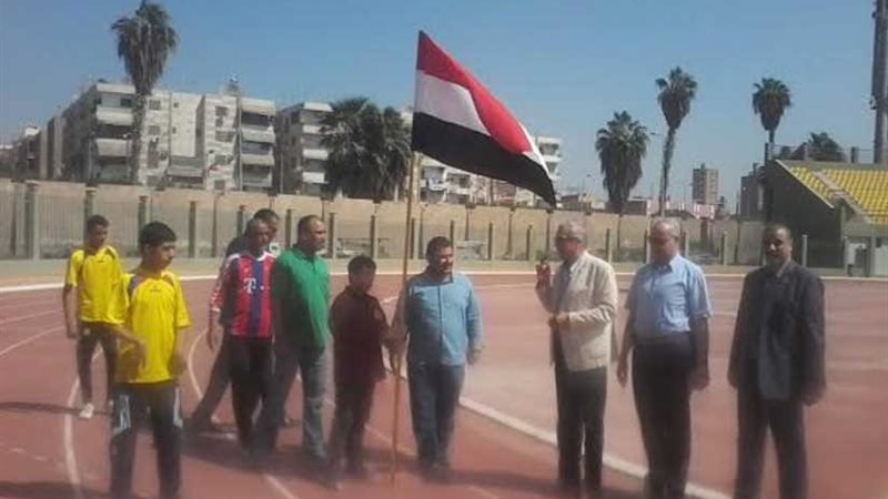 افتتاح البطولة الرياضية