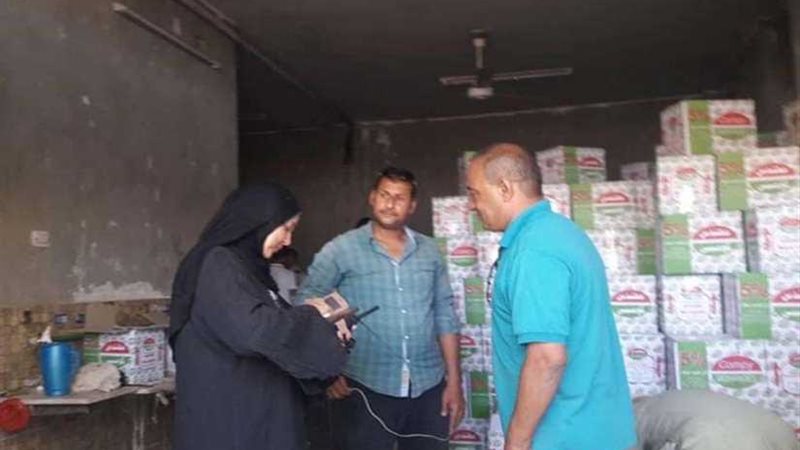 ضبط مصنع لإنتاج وتعبئة