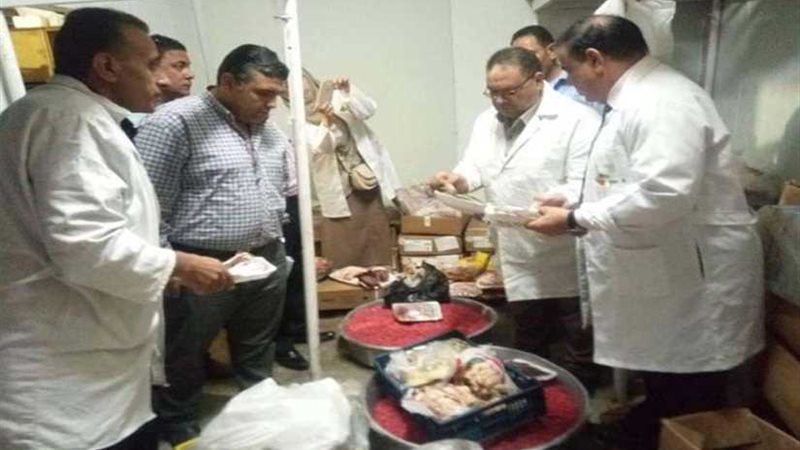 ضبط 3 أطنان لحوم