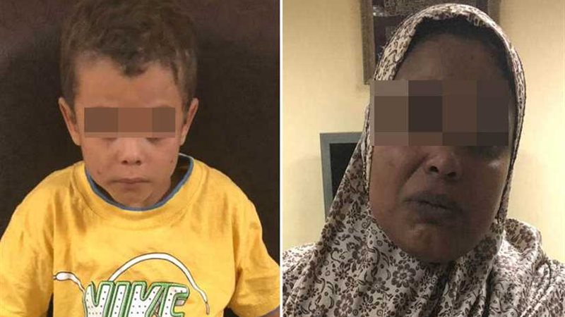 القبض على سيدة عذبت