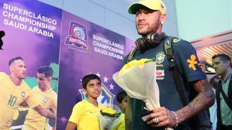 منتخب البرازيل يصل