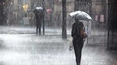 أمطار شديدة وعواصف رعدية وتوقف حركة الصيد بدمياط