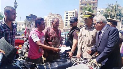 تحرير 2055 مخالفة مرورية وضبط 1717 متهمًا هاربًا بالبحيرة