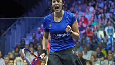 نور الشربينى تتأهل إلى نهائى بطولة أمريكا المفتوحة للإسكواش