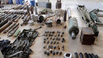 السلطات السورية تضبط أسلحة وذخائر من مخلفات الإرهابيين في بلدة يلدا جنوب دمشق