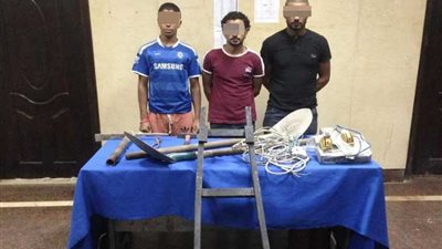 القبض على 4 عاملين ينقبون عن الآثار في الجمالية