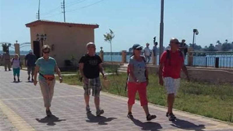 وفد ألماني يزور المعالم