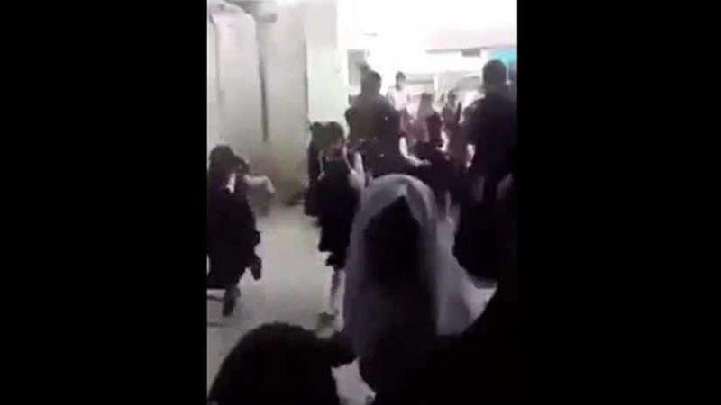 شاهد ..هلع وحالات