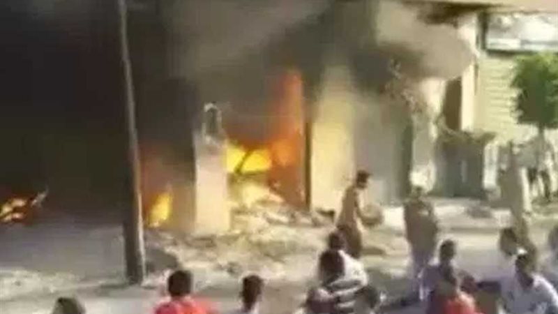 السيطرة على حريق