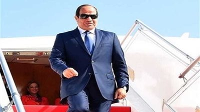 الرئيس السيسي يصل إلى موسكو في زيارة رسمية لروسيا