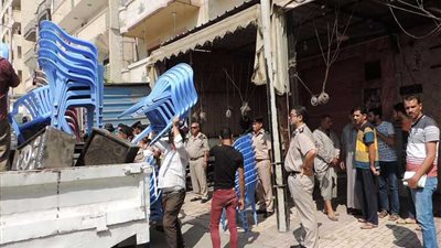 رفع وإزالة 2415 إشغال طريق في حملة مكبرة بالبحيرة