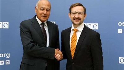 أبو الغيط يستقبل سكرتير منظمة الأمن والتعاون في أوروبا