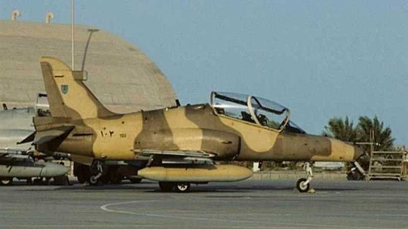 سقوط طائرة عسكرية