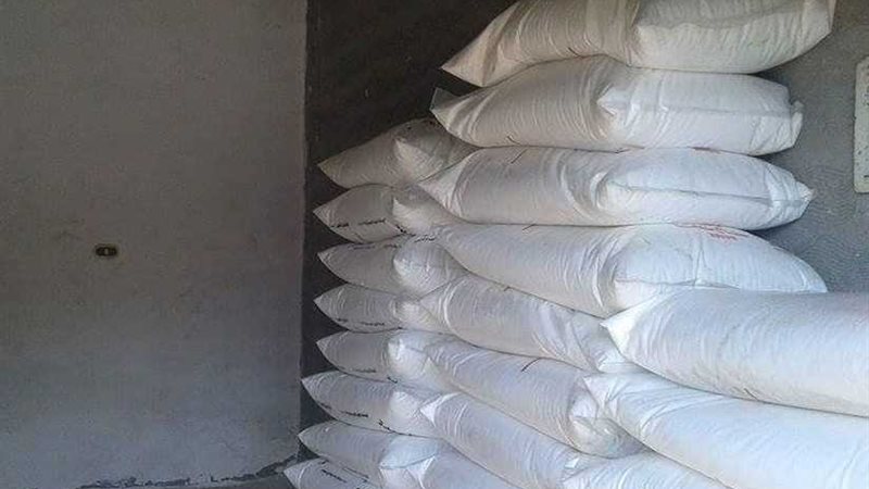 ضبط 5 أطنان أعلاف