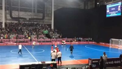 شاهد.. احتفالات منتخبنا الخماسي ببرونزية الأرجنتين