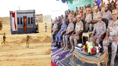 ختام فاعليات التدريب المصرى السعودى المشترك ( تبوك -4)