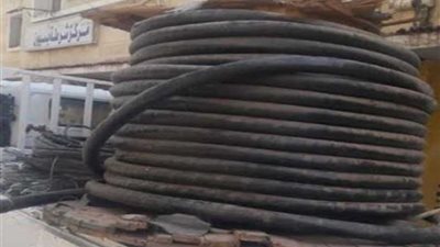 الغربية.. ضبط أكبر مخزن لسرقة كابلات الكهرباء بأبورواش