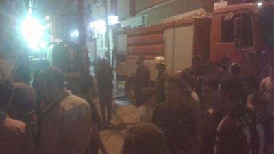 السيطرة على حريق شب في طابقين بطنطا