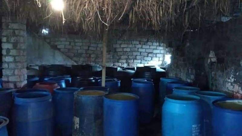 ضبط 25 طن مخللات