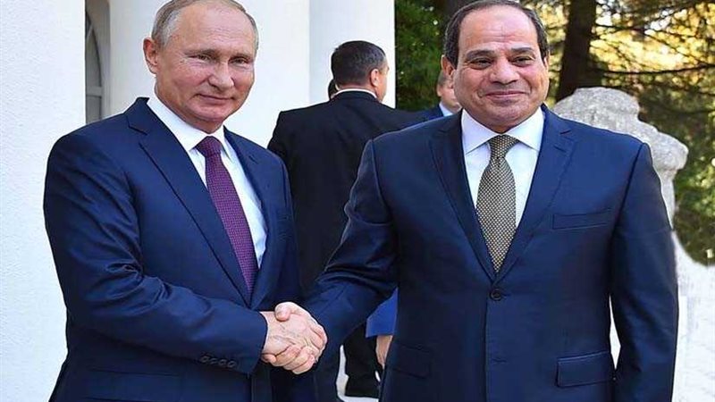 قمة السيسي وبوتين