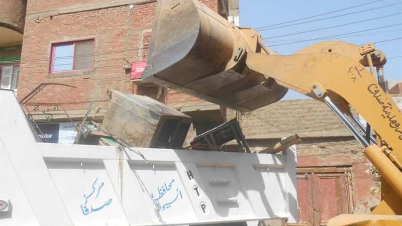 إزالة 29 حالة إشغال