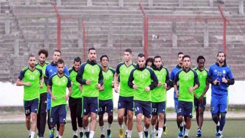 المصري يؤدي أول تدريباته