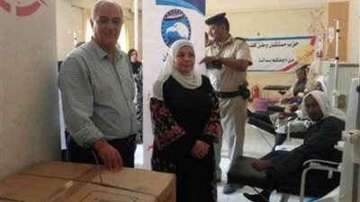 رئيس مركز مطاى بالمنيا يتابع سير العمل بوحدة الغسيل الكلوى