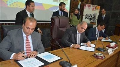 السعيد وصندوق تحيا مصر.. يوقعان بروتوكول مشروع شارع 306 بطنطا