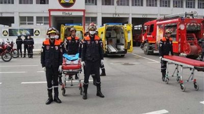 تكريم الحماية المدنية بالوادي الجديد لإخمادها حريق الراشدة على 150 فدانا