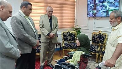 محافظ البحيرة يستقبل رئيس مجلس الأمناء لمرضي ضمور العضلات