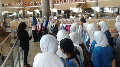 بدء برنامج رعاية الطلاب المتميزين بالتعاون مع مكتبة الإسكندرية