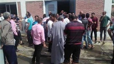 تشيع جثامين 4 عمال لقوا مصرعهم داخل بيارة صرف صحي في 