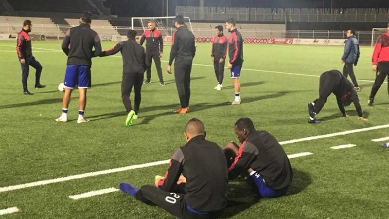 مران بدني للأهلي