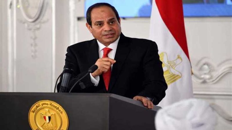 الرئيس السيسي يرحب