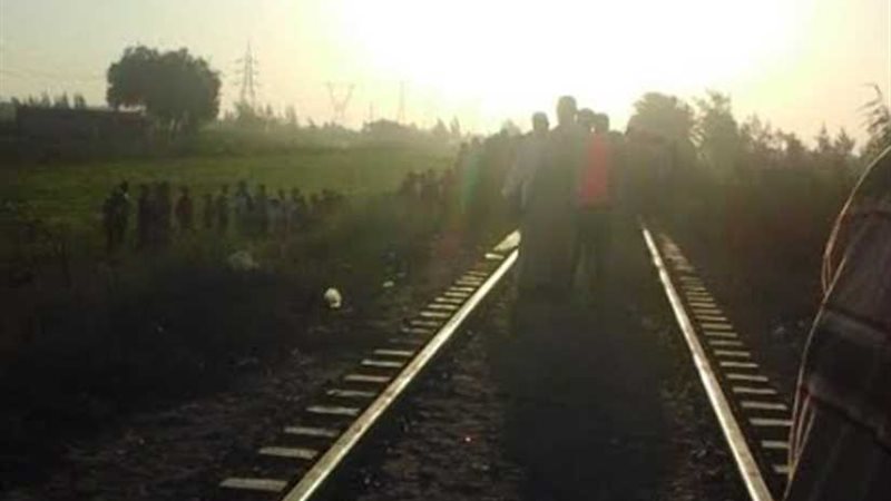 مصرع سائق صدمه قطار