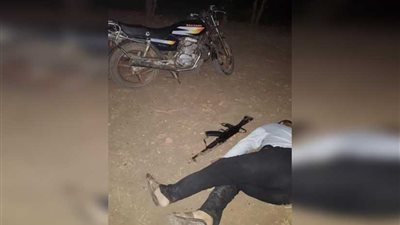 مصرع مسجل خطر عقب تبادل إطلاق النار بالمنوفية.. صور