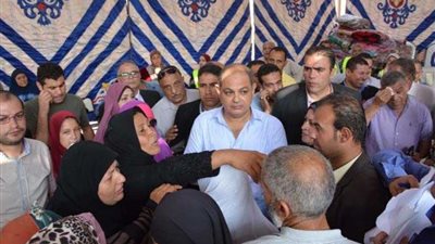 محافظ الغربية يوزع 100 بطانية على أهالى مدينة قطور‎