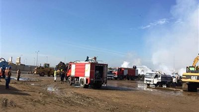 عاجل.. السيطرة على حريق محدود بميناء الإسكندرية