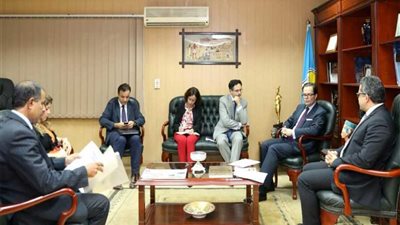 وزير الآثار يستقبل مبعوث رئيس فرنسا للتراث