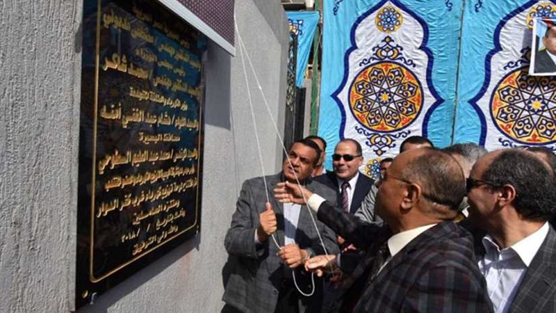 افتتاح محطة كهرباء